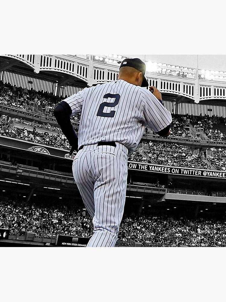 Derek Jeter 2 Jersey Number Sticker Sticker for Sale by gretaboone