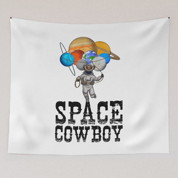 Item preview, Space Cow Boy designed and sold by Bendthetrend.