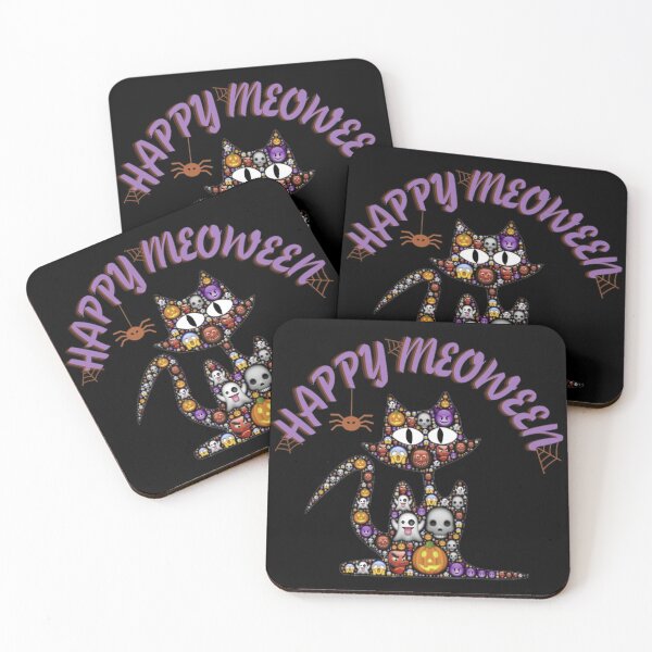 Item preview, Happy Meoween Halloween Funny Cat Costume For Cat Lovers designed and sold by Simi2020.