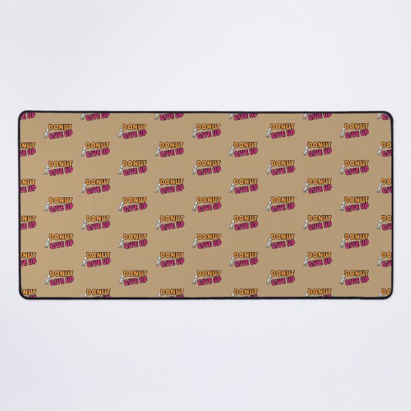 Item preview, Donut give up word pun designed and sold by Donutlovers.