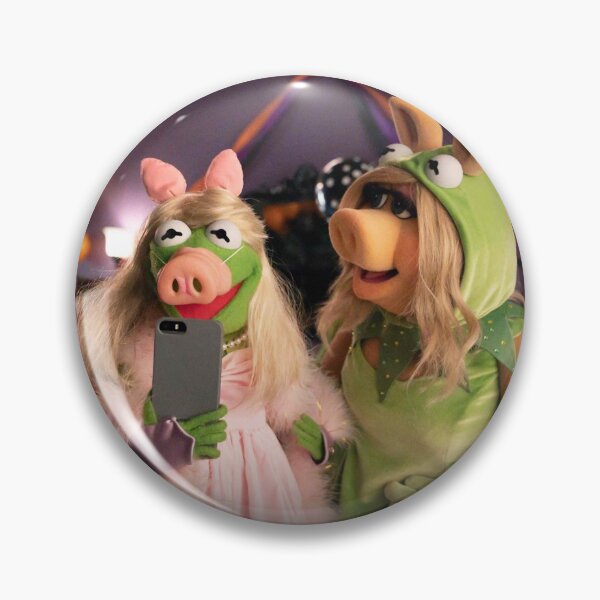 Vista previa del artículo con la obra «Kermit y Miss Piggy», diseñado y vendido por SaraPitt735.