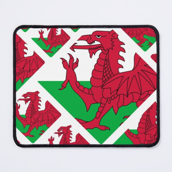 Item preview, Welsh flag designed and sold by CricciethPrint.