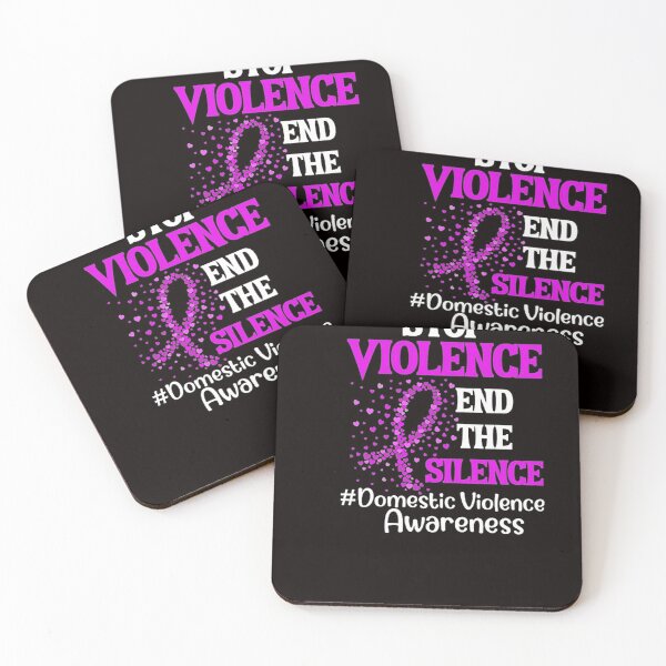 Item preview, Stop Violence End Silence Ribbon designed and sold by vivavu1984.