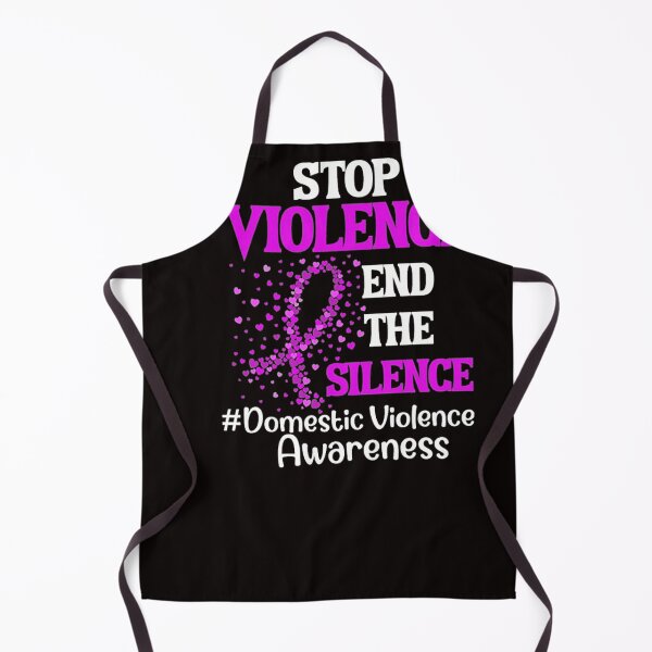 Item preview, Stop Violence End Silence Ribbon designed and sold by vivavu1984.