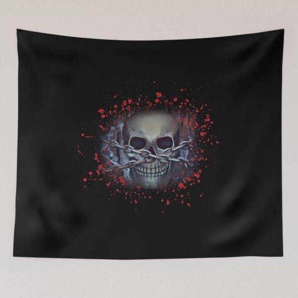 Item preview, T-shirt skull designed and sold by shai-mae98.