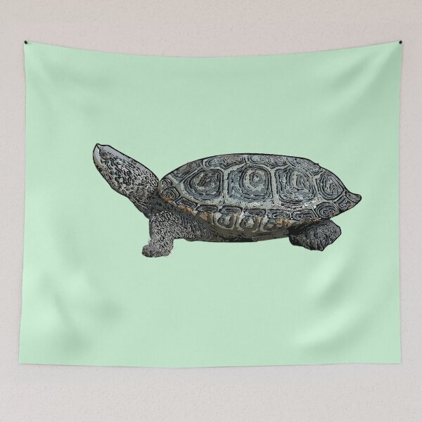Item preview,  Diamondback Terrapin Black Alternate Print  designed and sold by designsasstultd.