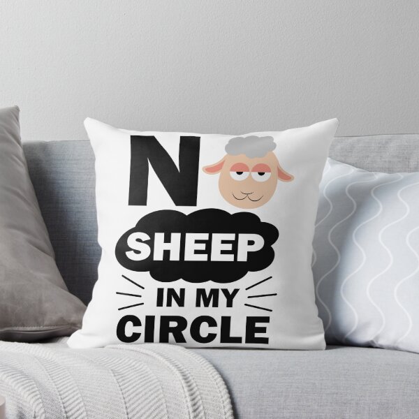 Item preview, No Sheep in My Circle designed and sold by shirtscom.