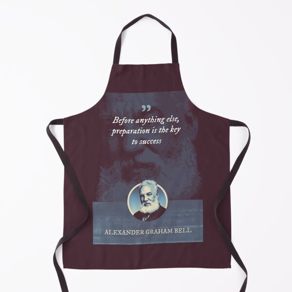 Item preview, Alexander Graham Bell - Before anything else, preparation is the key to success designed and sold by Syahrasi.