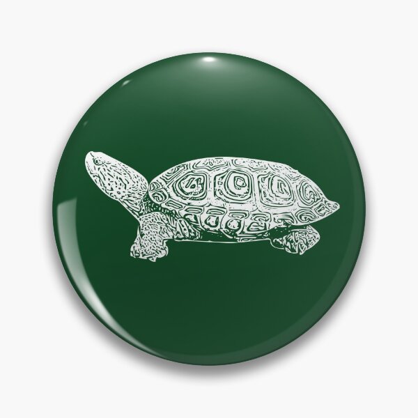 Item preview,  Diamondback Terrapin White Print  designed and sold by designsasstultd.