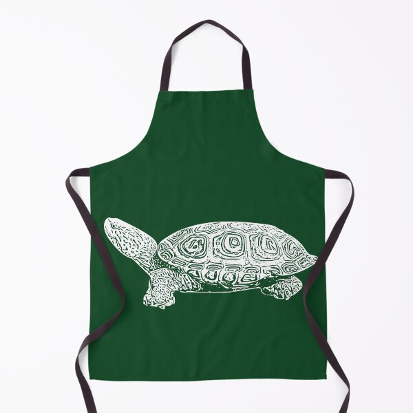 Item preview,  Diamondback Terrapin White Print  designed and sold by designsasstultd.