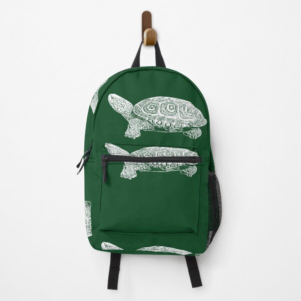 Item preview,  Diamondback Terrapin White Print  designed and sold by designsasstultd.