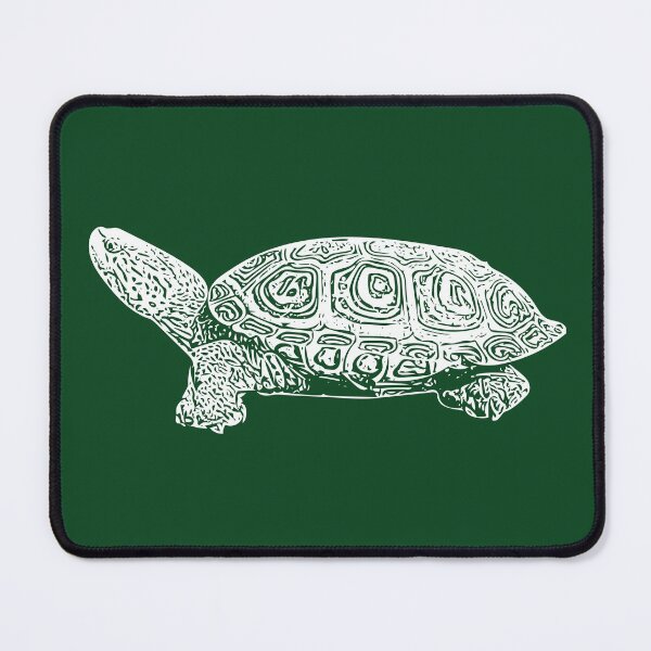 Item preview,  Diamondback Terrapin White Print  designed and sold by designsasstultd.