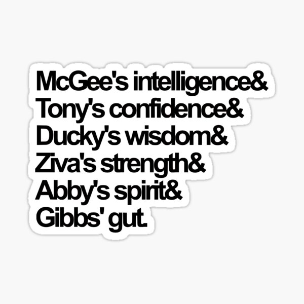 Item preview, NCIS TEAM designed and sold by megley.