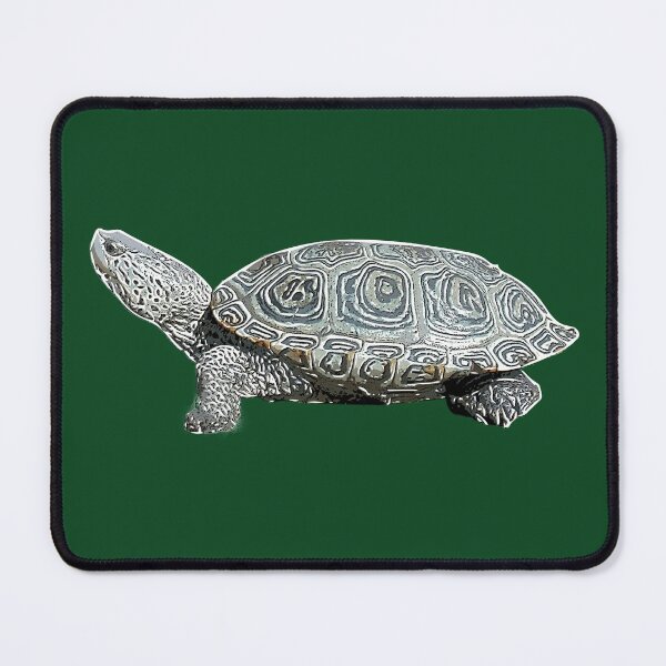 Item preview, Diamondback Terrapin White Alternate Print  designed and sold by designsasstultd.