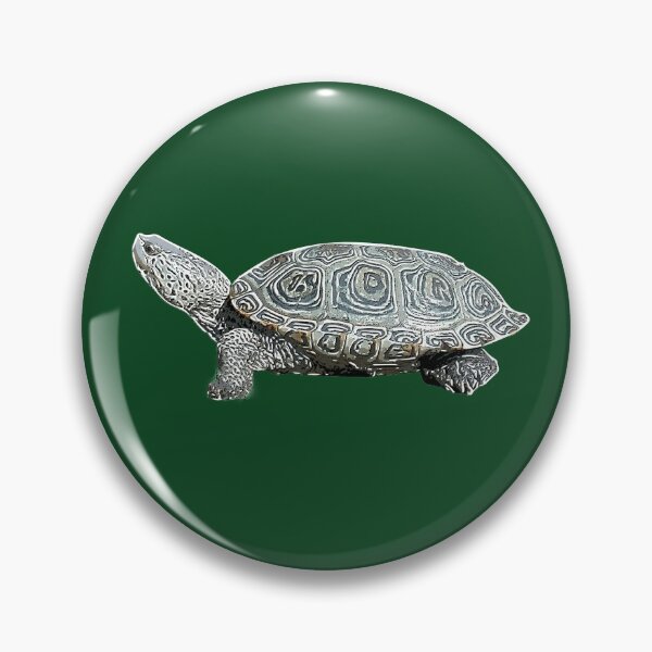 Item preview, Diamondback Terrapin White Alternate Print  designed and sold by designsasstultd.