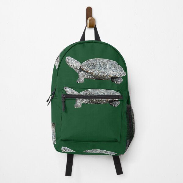 Item preview, Diamondback Terrapin White Alternate Print  designed and sold by designsasstultd.