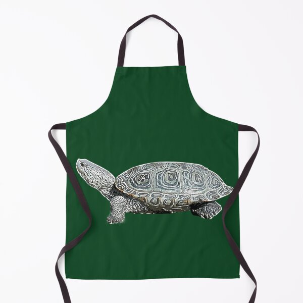 Item preview, Diamondback Terrapin White Alternate Print  designed and sold by designsasstultd.