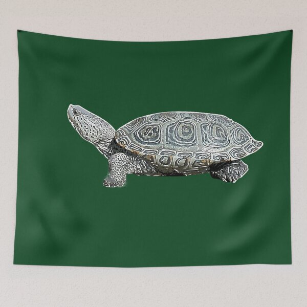 Item preview, Diamondback Terrapin White Alternate Print  designed and sold by designsasstultd.