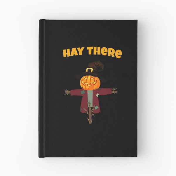 Item preview, Hay there Halloween pumpkin scarecrow designed and sold by Nadey.