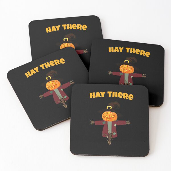 Item preview, Hay there Halloween pumpkin scarecrow designed and sold by Nadey.
