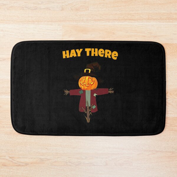 Item preview, Hay there Halloween pumpkin scarecrow designed and sold by Nadey.