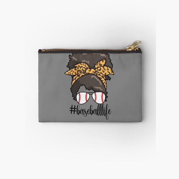 Item preview, #BaseballLife Messy Bun Mom Women's Baseball Player Mom Gear designed and sold by DynamicDesign.