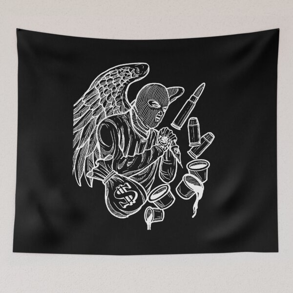Item preview, Tattoo Paint Gangsta Blessed designed and sold by MariWartwick.