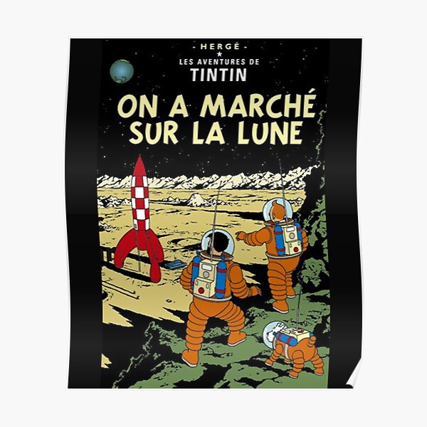 Die Abenteuer von Tintin Poster