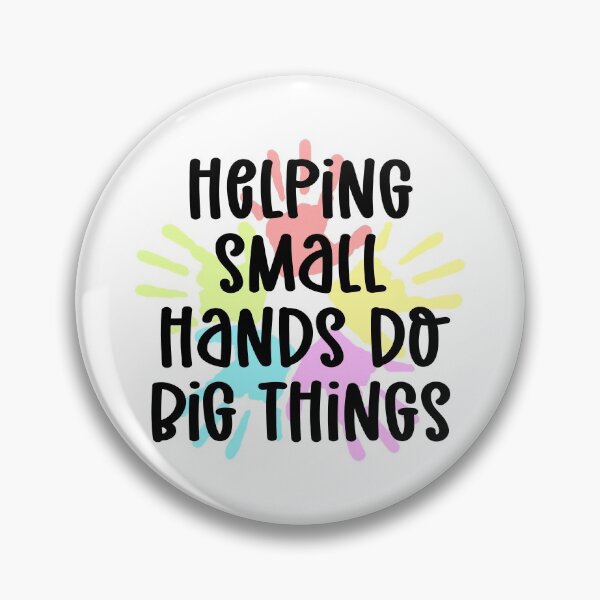 Item preview, Pediatric OT Helping small hands do big things | Occupational Therapist | OT | Occupational Therapy gifts designed and sold by Violet Treasures.