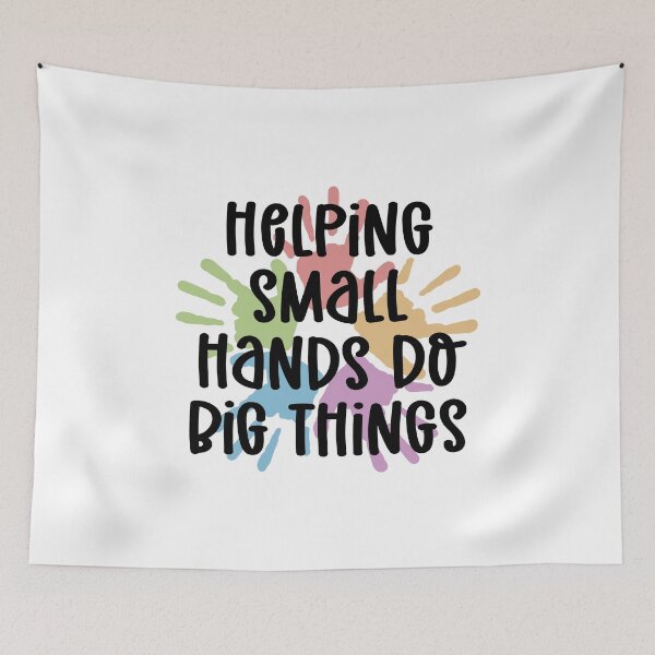 Item preview, Pediatric OT Helping small hands do big things | Occupational Therapist | OT | Occupational Therapy gifts designed and sold by Violet Treasures.