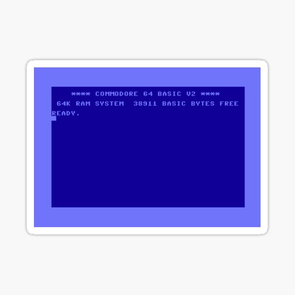 Artikel-Vorschau von Commodore 64, Bildschirm, designt und verkauft von Arturo Vivo.