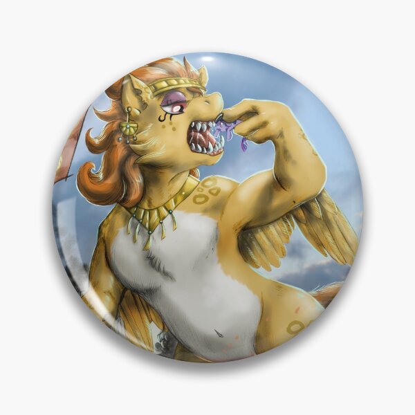 Item preview, Evil Sphynx devouring a pony designed and sold by Furiarossa.
