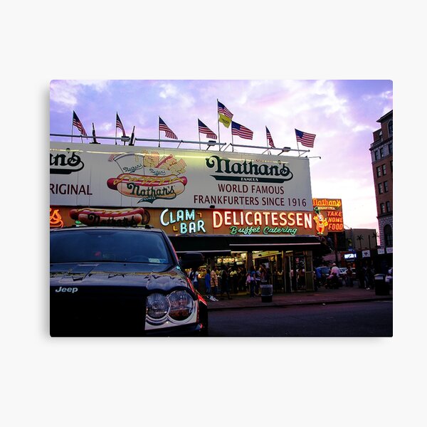 Nathan's Famous Canvas Print