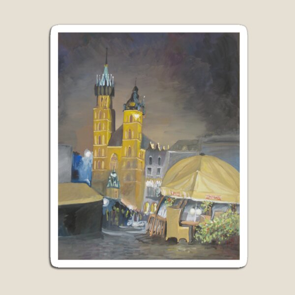 Artikelvorschau, Krakau in der Nacht entworfen und verkauft von Redilion.