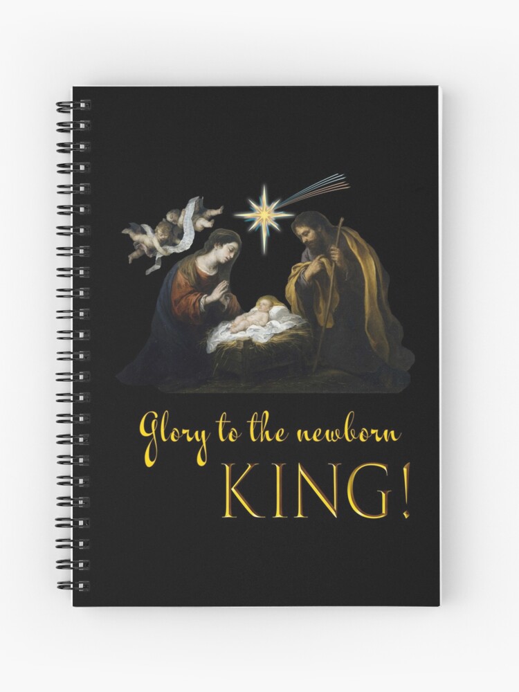 Nativity Play | Spiral Notebook