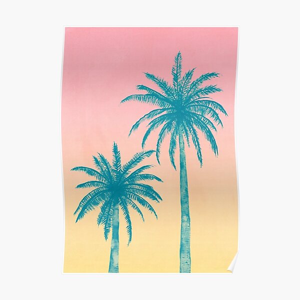 "Palm Trees - GTA Vice City" Poster for Sale by williamrodrigz | Redbubble