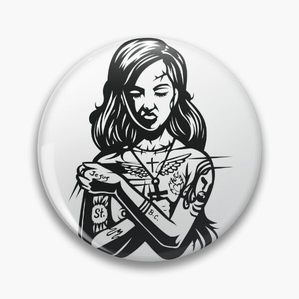 Item preview, Sexy Tattoos Lady designed and sold by officialfanclub.