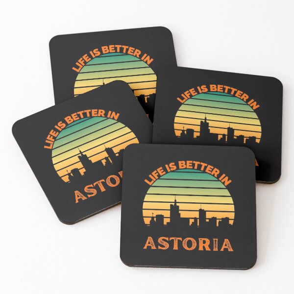 Item preview, Life Is Better In Astoria - Astoria Skyline - Astoria Skyline City Travel & Adventure Lover designed and sold by ExploreTheStore.