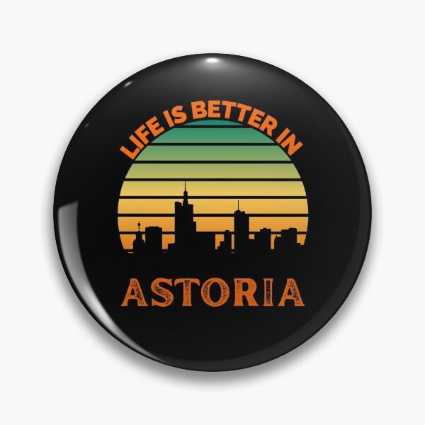 Item preview, Life Is Better In Astoria - Astoria Skyline - Astoria Skyline City Travel & Adventure Lover designed and sold by ExploreTheStore.