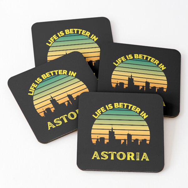 Item preview, Life Is Better In Astoria - Astoria Skyline - Astoria Skyline City Travel & Adventure Lover designed and sold by ExploreTheStore.