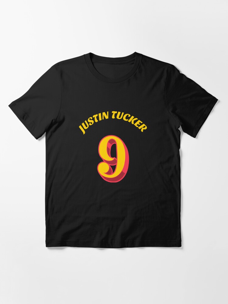 justin tucker Essential T-Shirt for Sale by Weirdu