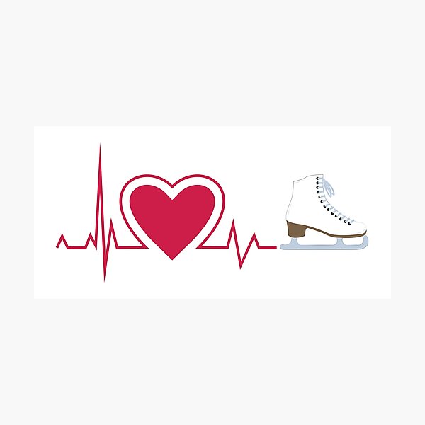 Item preview, Heartbeat Of A Figure Skater  designed and sold by TripleTriple.