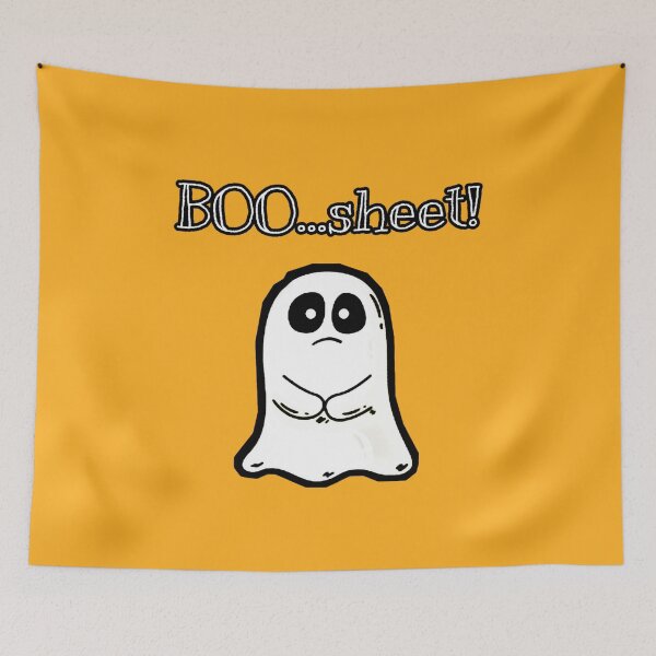 Item preview, BOOsheet! Funny Ghost Halloween Design designed and sold by RaglanRose.