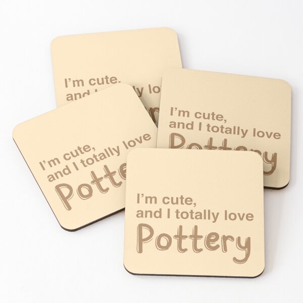Item preview, I'm cute and I totally love pottery designed and sold by jazzydevil.