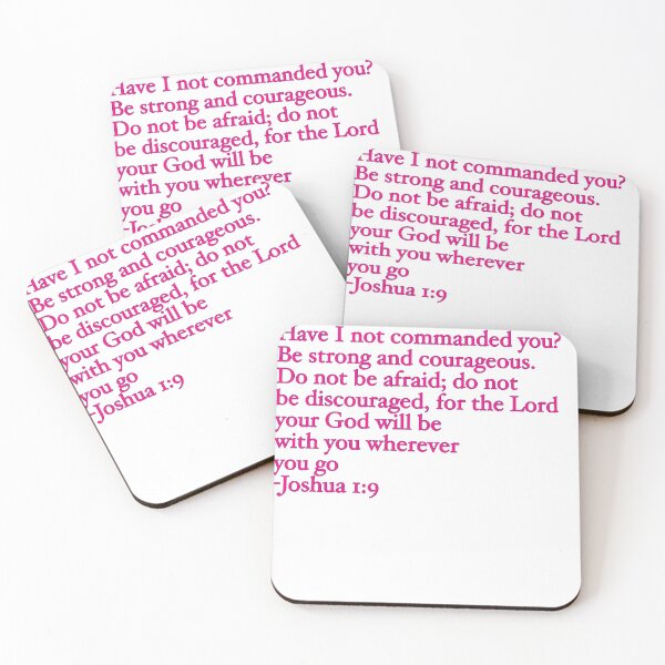 Item preview, joshua 1:9 designed and sold by daizyforesterrr.