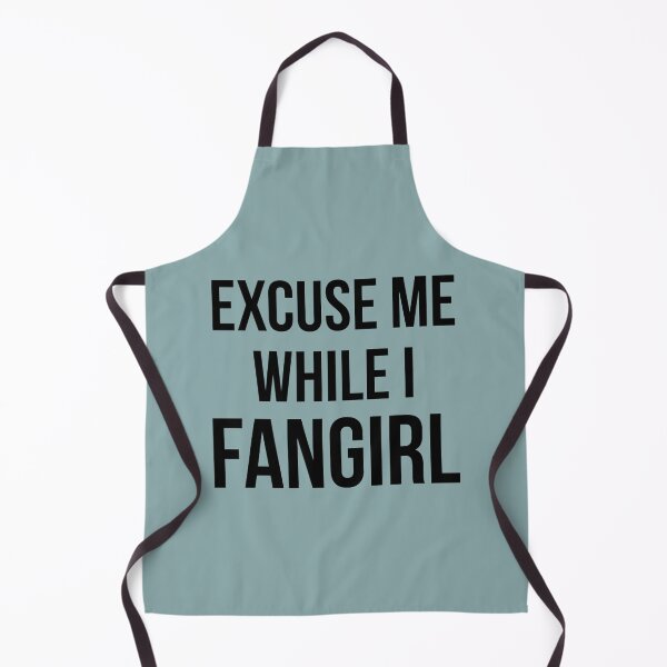 Item preview, Excuse Me While I Fangirl Fitted Scoop  designed and sold by CharmbyMA.