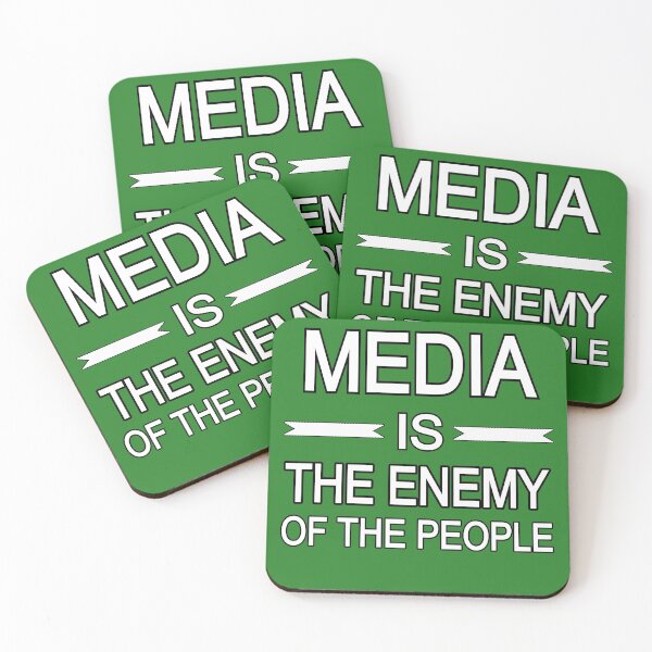 Item preview, media is the enemy of the people  designed and sold by Havic  Tees.