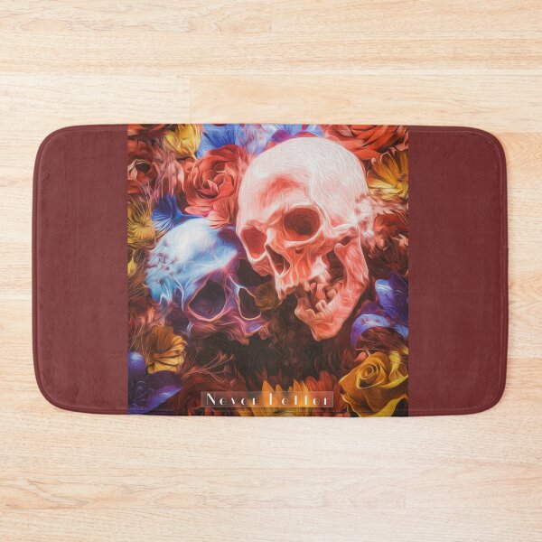 Item preview, Never Better Skeleton Flowers Love designed and sold by ConsciouStudio.