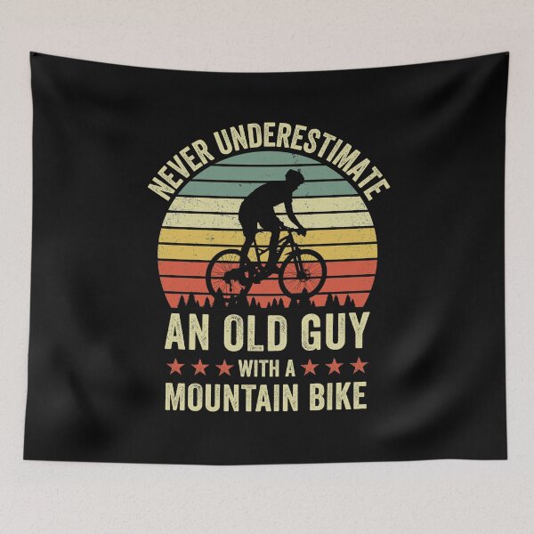 Item preview, Never underestimate An Old Guy With A Mounting Bike designed and sold by cimibaka25.