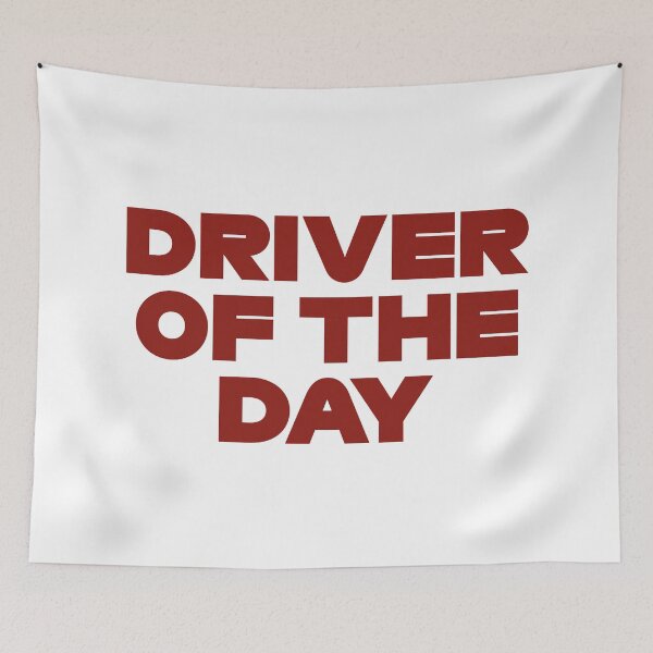 Item preview, Driver Of The Day (Dark Red) designed and sold by FilipeFerreira.